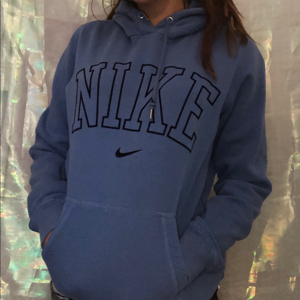 Blue Nike Hoodie